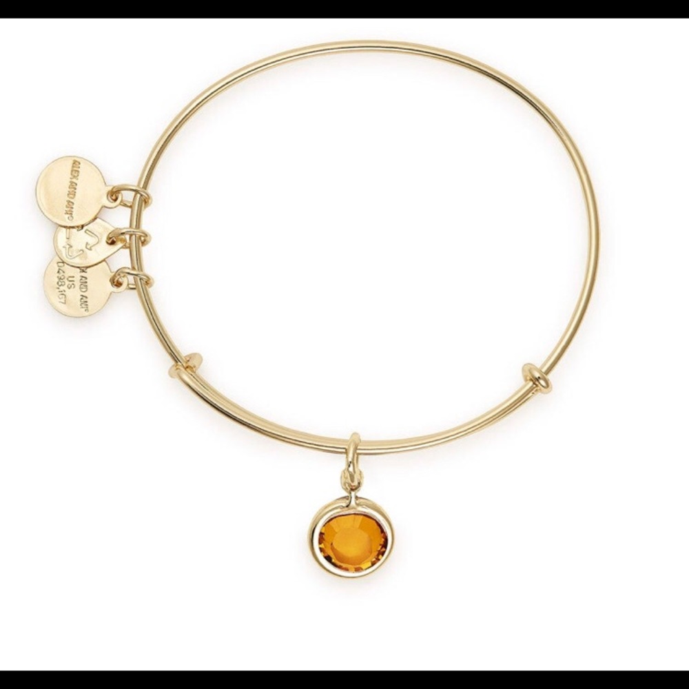 Alex and Ani - November birthstone bangle